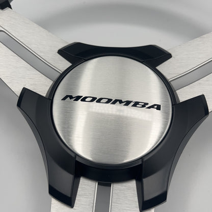 Model 15 Marine Steering Wheel Brushed Aluminum Spokes | Moomba