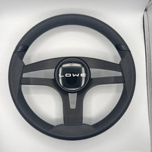 Badia Boat Steering Wheel Brushed Black Aluminum Spokes | Lowe Boats