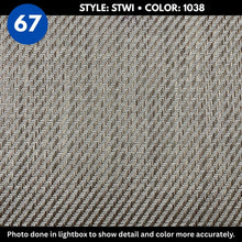 Woven Vinyl Flooring | Twill - Caribou | 8'6" W | Choose Your Length