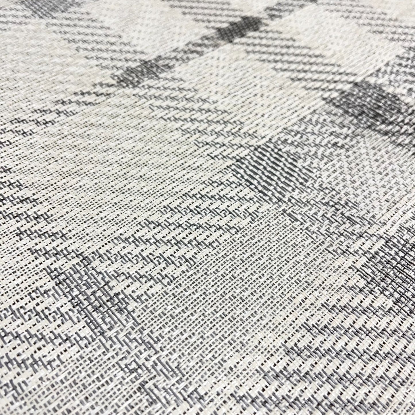 Woven Vinyl Flooring | Plaid - C-80043562 | 8' X 14'