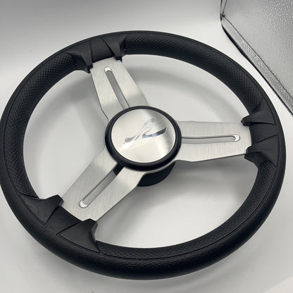 Model 15A Marine Steering Wheel Brushed Alum Spokes | SeaRay Boats