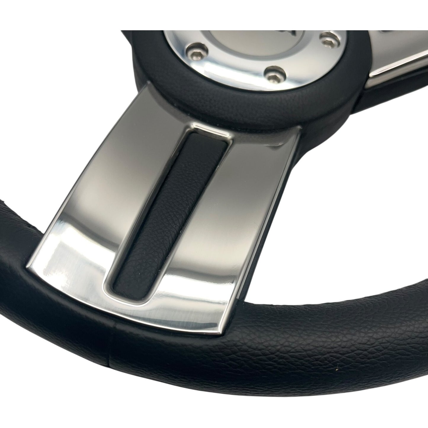 Gussi Italia Marine Steering Wheel Stainless Steel Spokes Soft Touch Rim | Supra