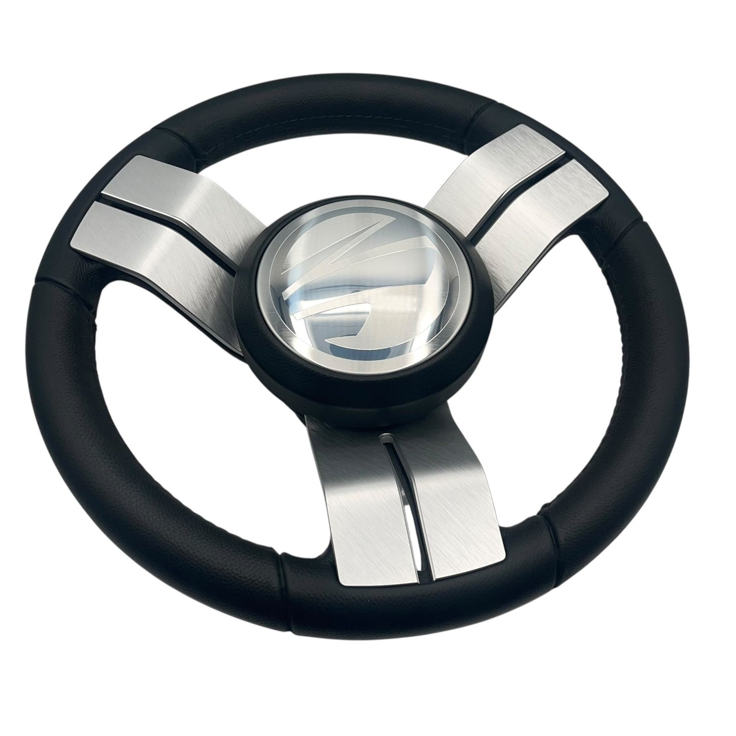 Gussi Italia Marine Steering Wheel Stainless Steel Spoke Soft Touch Rim | Tige