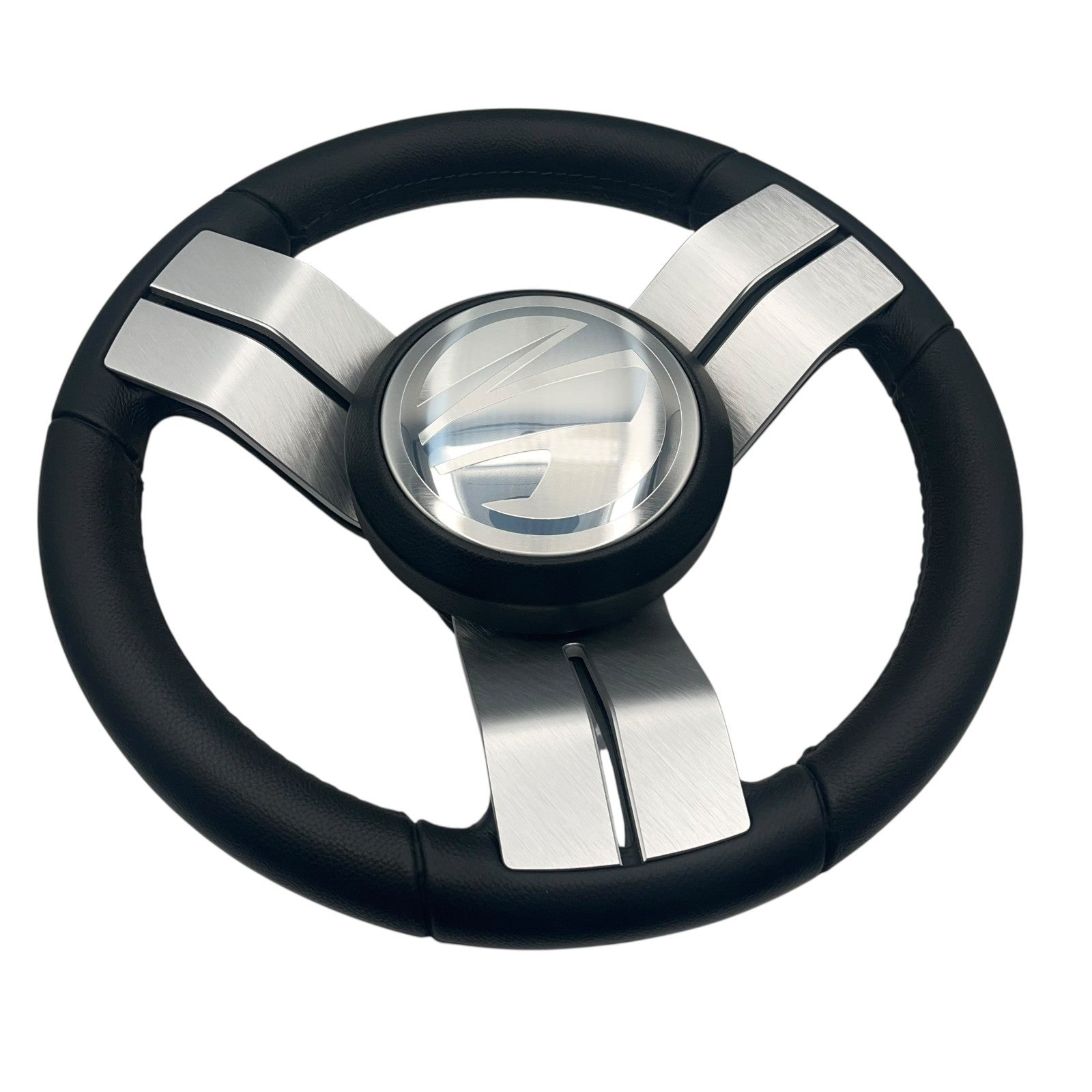 Gussi Italia Marine Steering Wheel Stainless Steel Spoke Soft Touch Rim | Tige