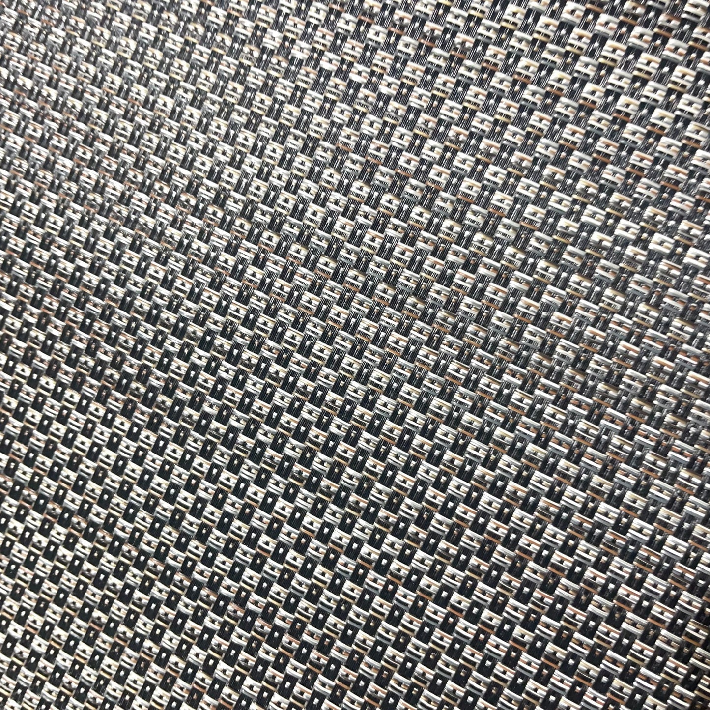 Woven Vinyl Flooring | Urban Weave-Wrought Iron | 8'6" W | Choose Your Length