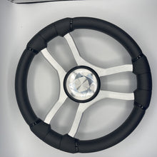Malera Boat Steering Wheel Brushed Aluminum Spokes | Stingray