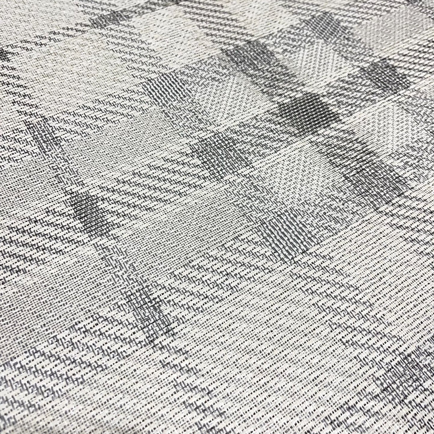 Woven Vinyl Flooring | Plaid - C-80043562 | 8' X 14'