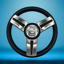 Gussi Italia Marine Steering Wheel Stainless Steel Spoke Soft Touch Rim | Malibu