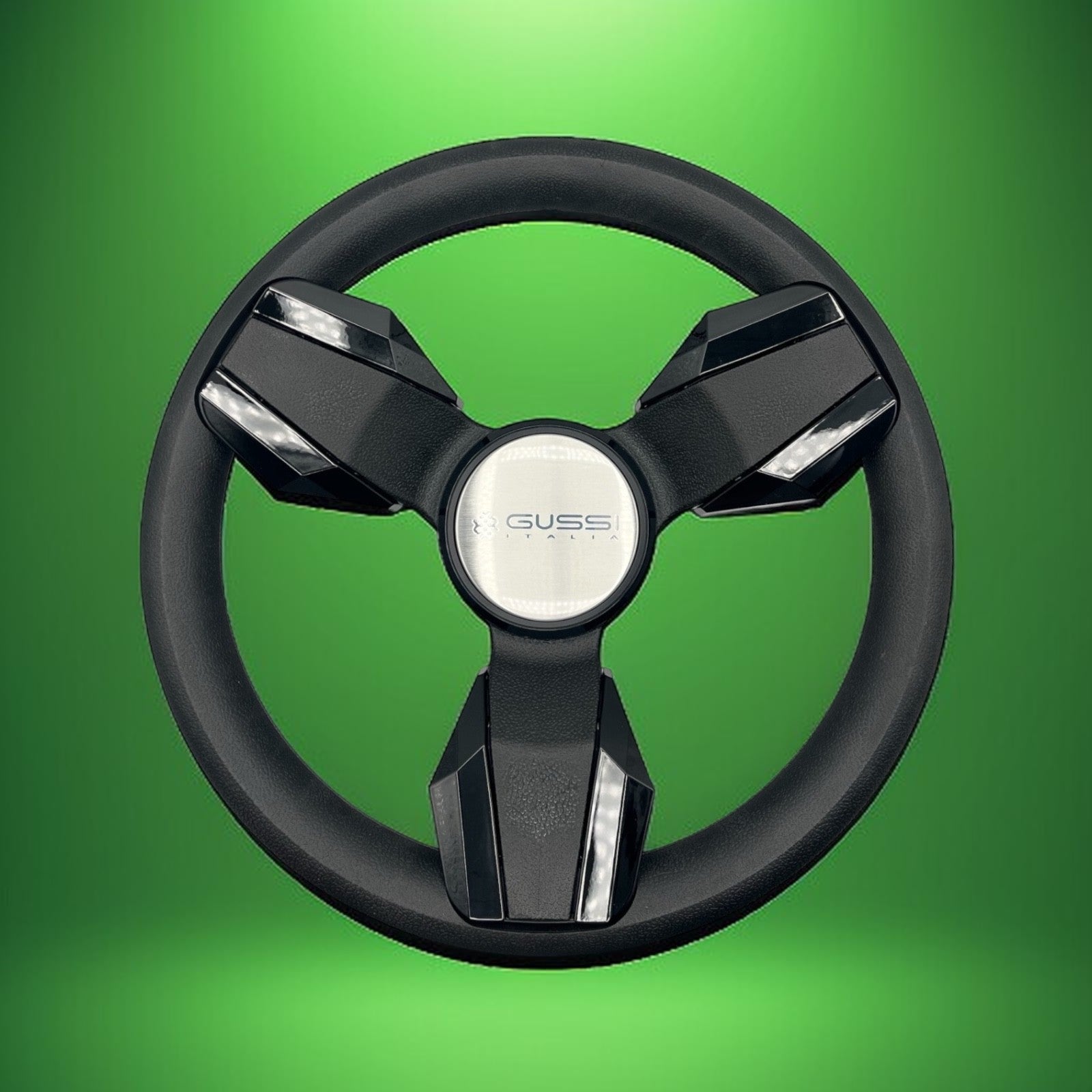 Collina Black Golf Cart Steering Wheel fits YAMAHA carts
