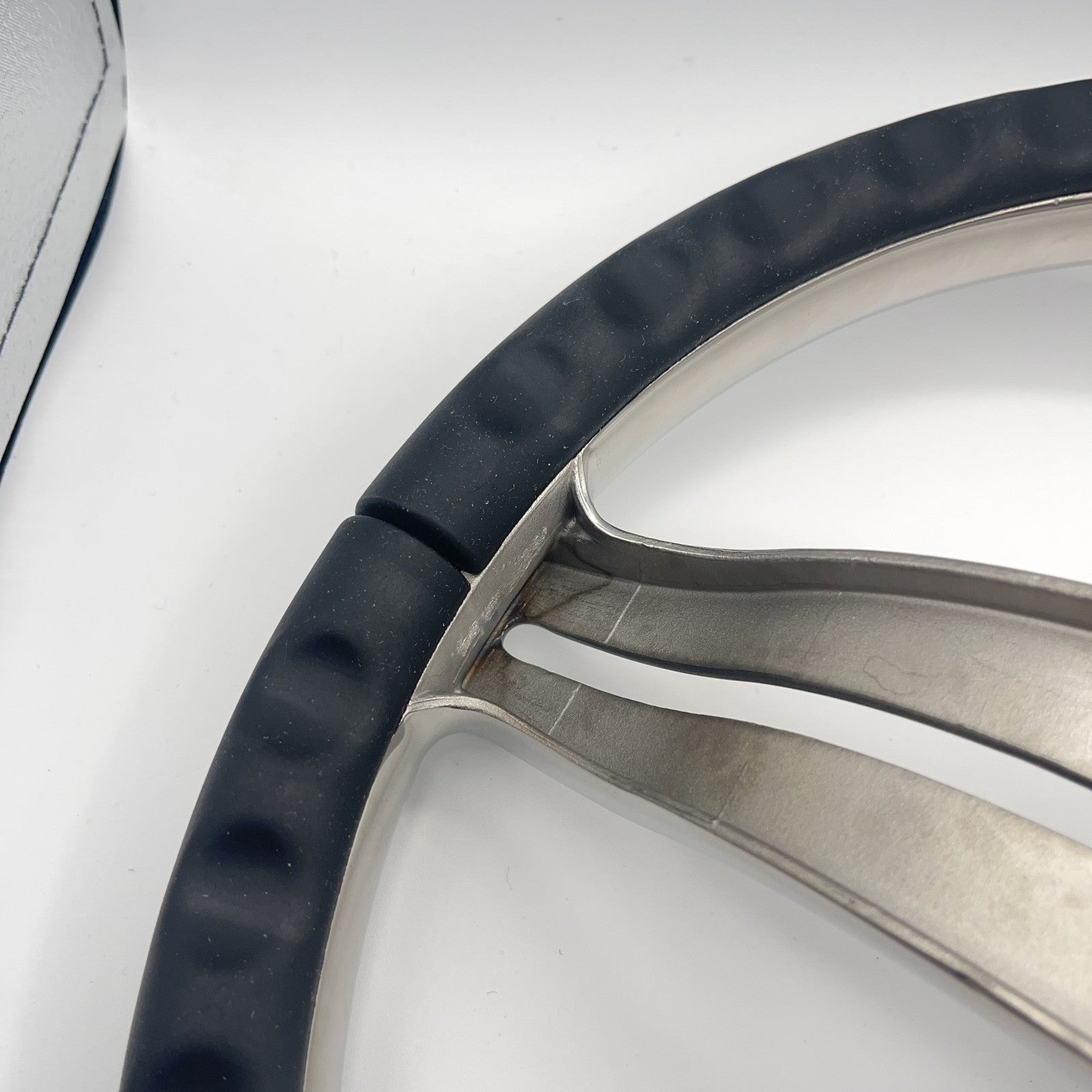 Cimbro Salt Water Boat Steering Wheel+Knob Polished Stainless Steel | Gussi