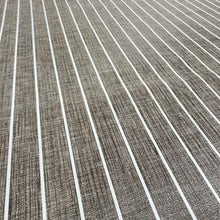 Woven Vinyl | Elmwood Teak - Leather Bound | 8'6" Wide | Choose Your Length