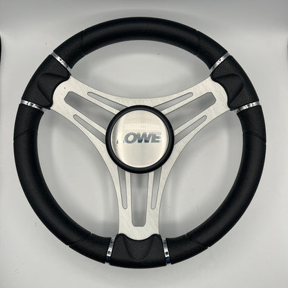 Verona Boat Steering Wheel Brushed Aluminum Spokes | Lowe
