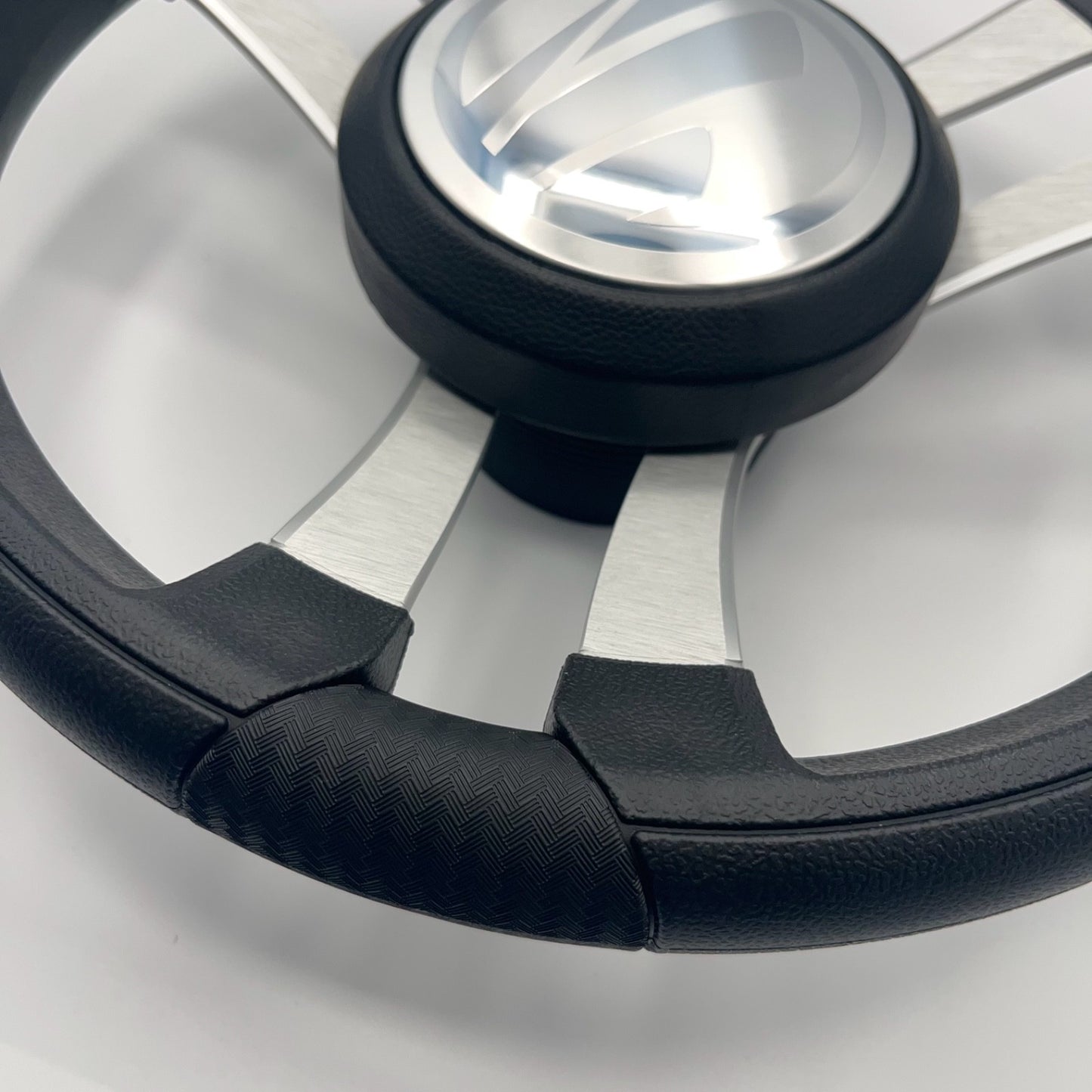 Benaco Boat Steering Wheel Brushed Aluminum Spokes | Tige Boats