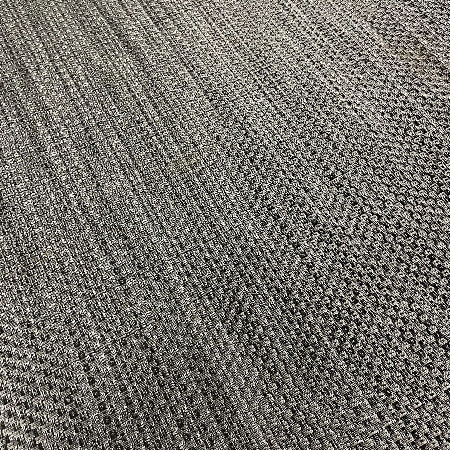 Woven Vinyl Flooring | Twill - Carbon Fiber | 8'6" Width | Choose Your Length