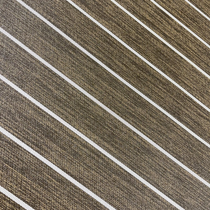 Woven Vinyl Flooring | Teka Wood Text-Rich Mahogany-L-6011 | 8'6" X 10'-30'