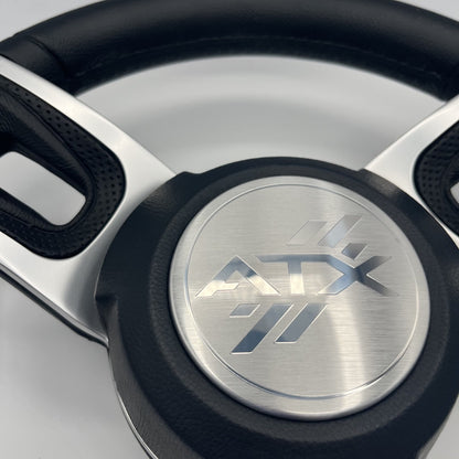 Gussi Italia Black Model 702 Steering Wheel | ATX Cap