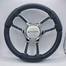 Malera Boat Steering Wheel Chrome Spokes | Gussi Italia