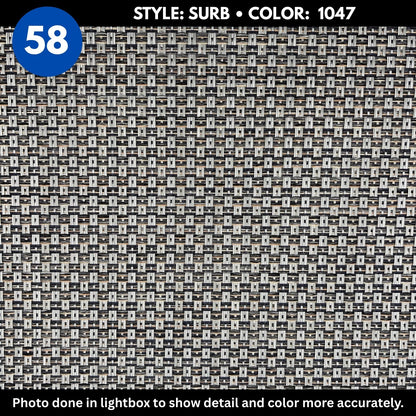 Woven Vinyl Flooring | Urban Weave-Silver Sand | 8'6" W | Choose Your Length