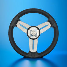 Model 15A Marine Steering Wheel Brushed Alum Spokes | Stingray Boats Cap