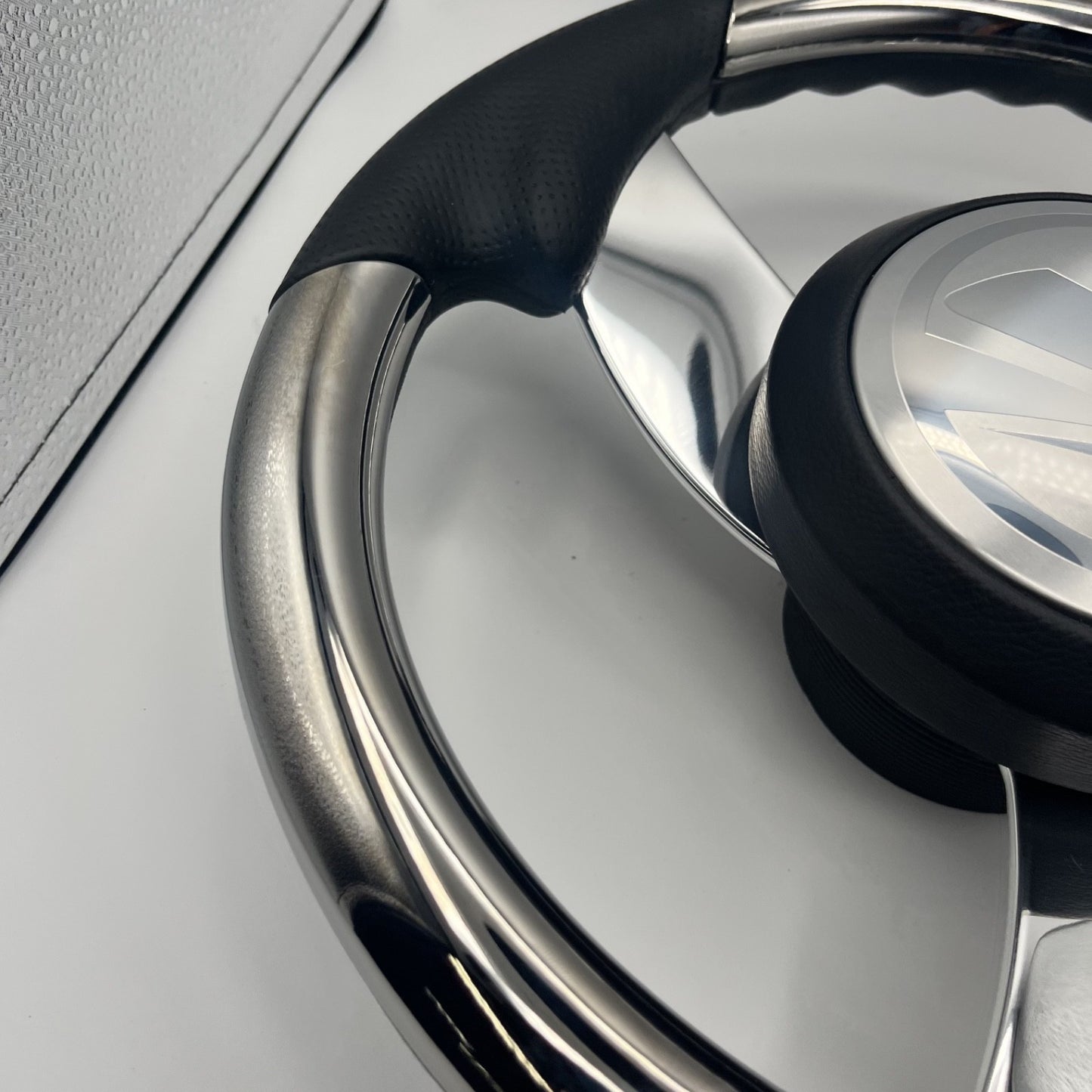 Model M533 Boat Steering Wheel Polished Aluminum Spoke | Tige