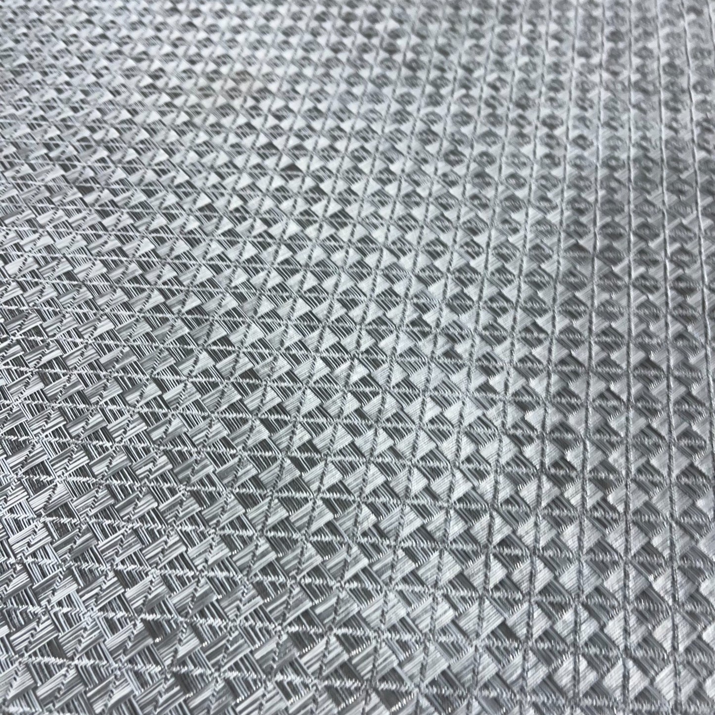 Woven Vinyl Flooring | Ribbon - Silver Lining | 8'6" W | Choose Your Length