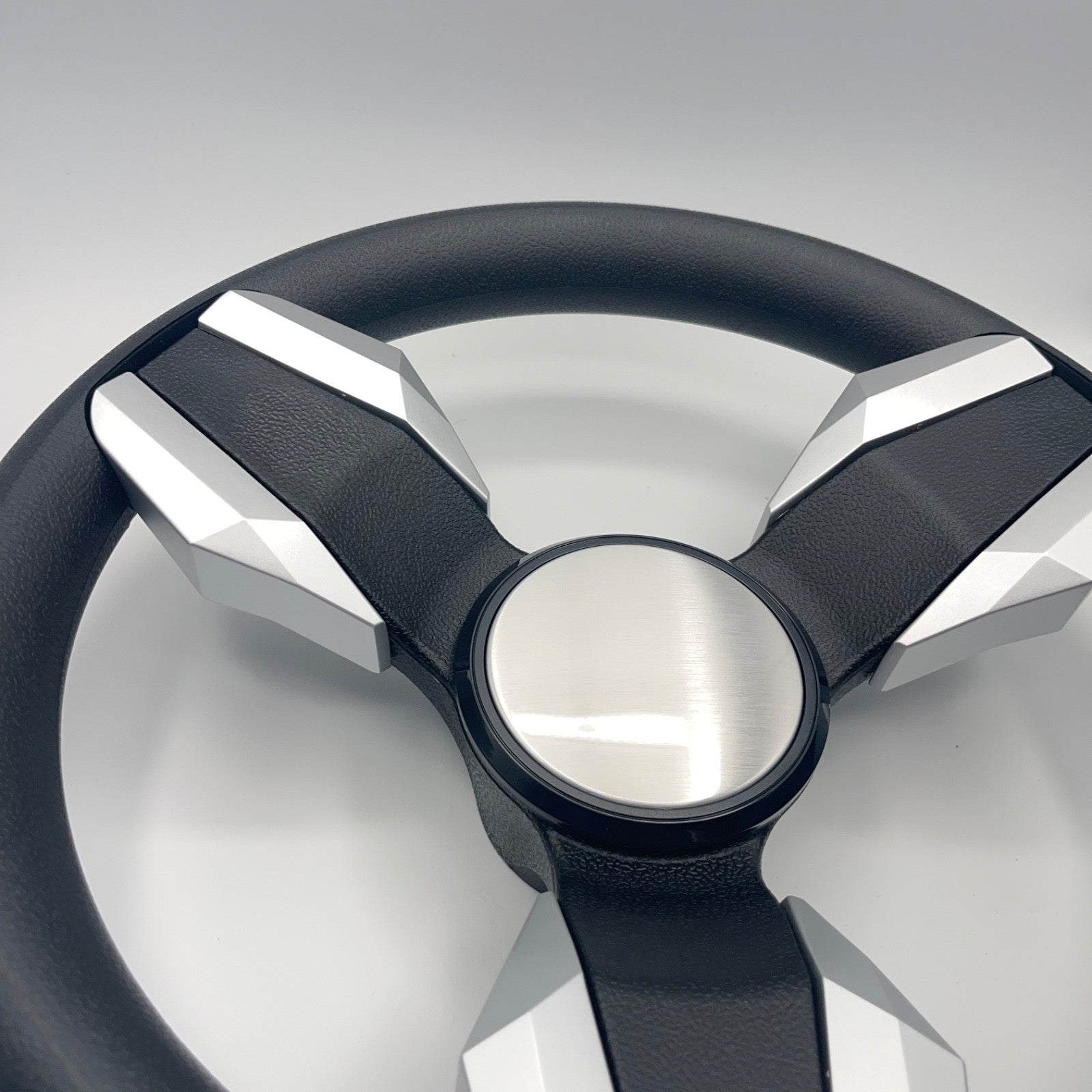 Collina Boat Steering Wheel Brushed Inserts - Keyed ONLY