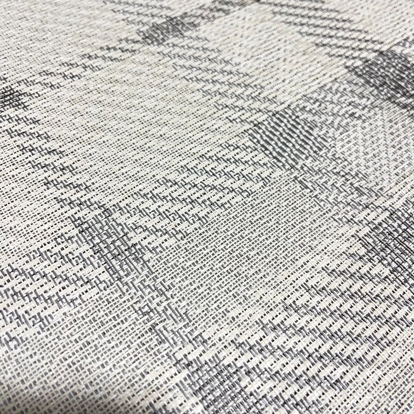 Woven Vinyl Flooring | Plaid - C-80043562 | 8' X 14'