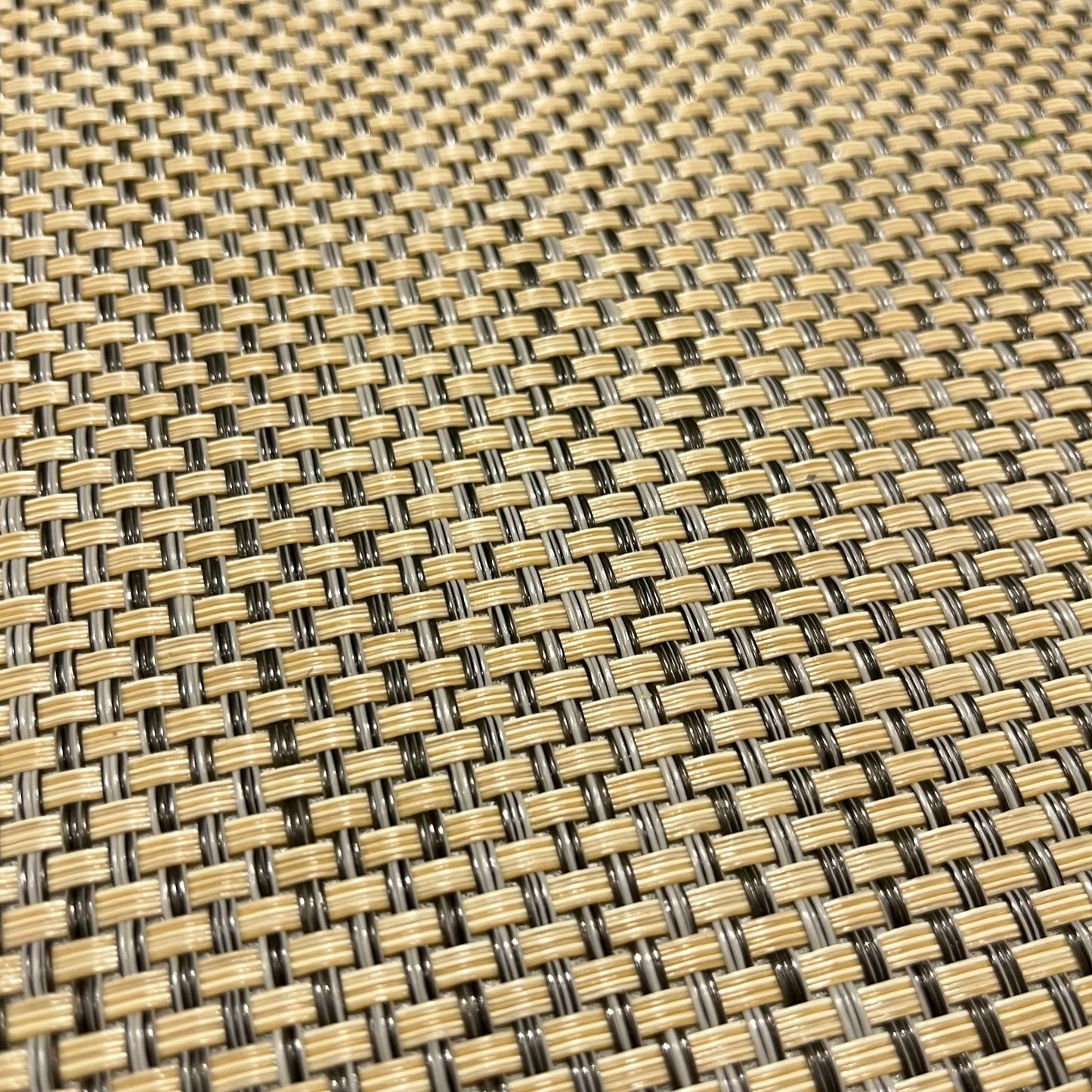 Woven Vinyl Flooring | Basketry - Rattan | 8'6" Width | Choose Your Length