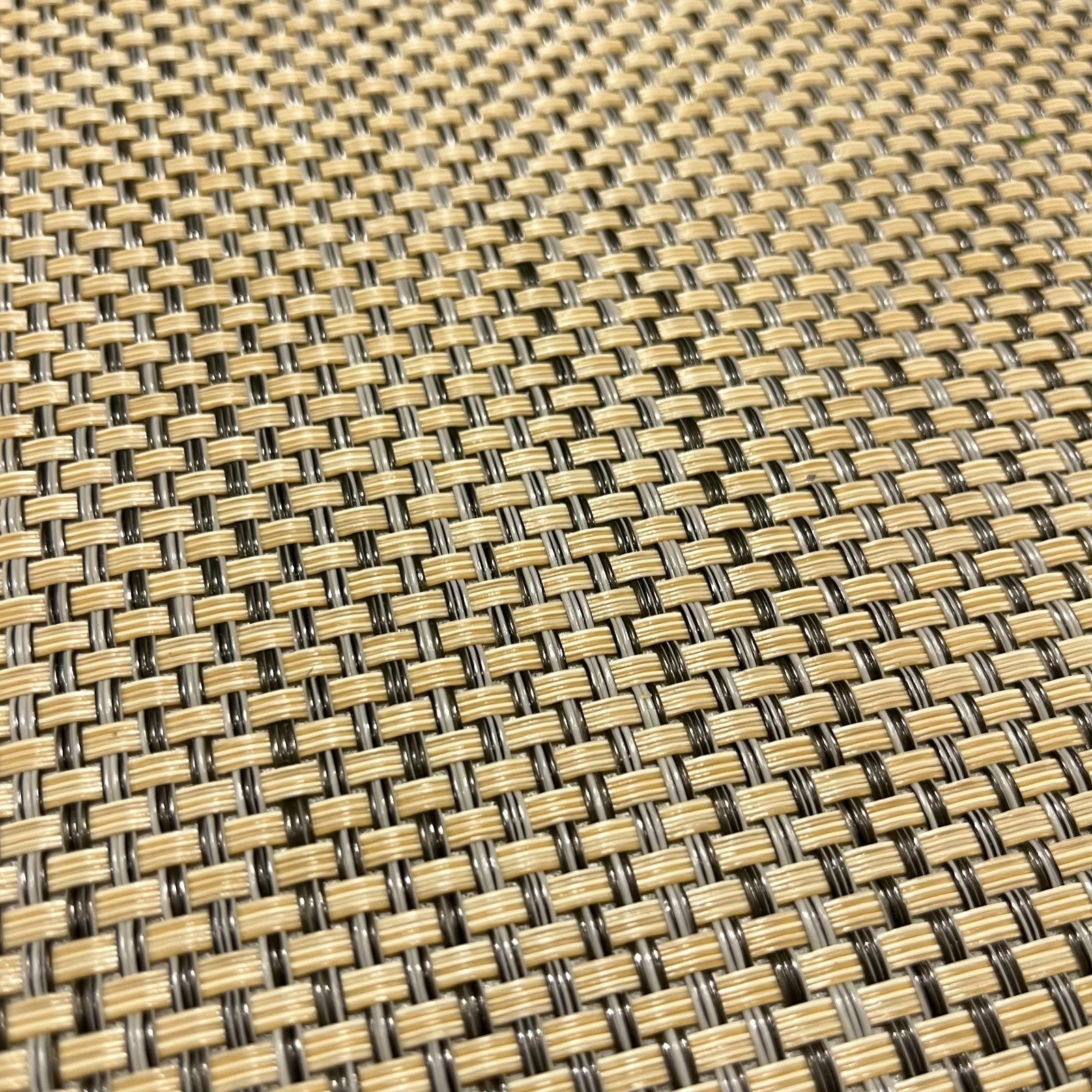 Woven Vinyl Flooring | Basketry - Rattan | 8'6" Width | Choose Your Length