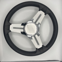 Model 15 Marine Steering Wheel Brushed Aluminum Spokes | Smokercraft