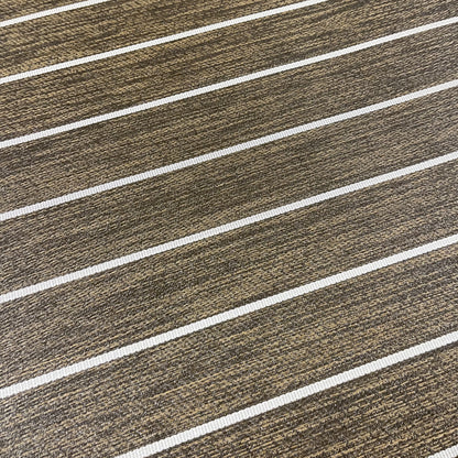 Woven Vinyl Flooring | Teka Wood Text-Rich Mahogany-L-6011 | 8'6" X 10'-30'