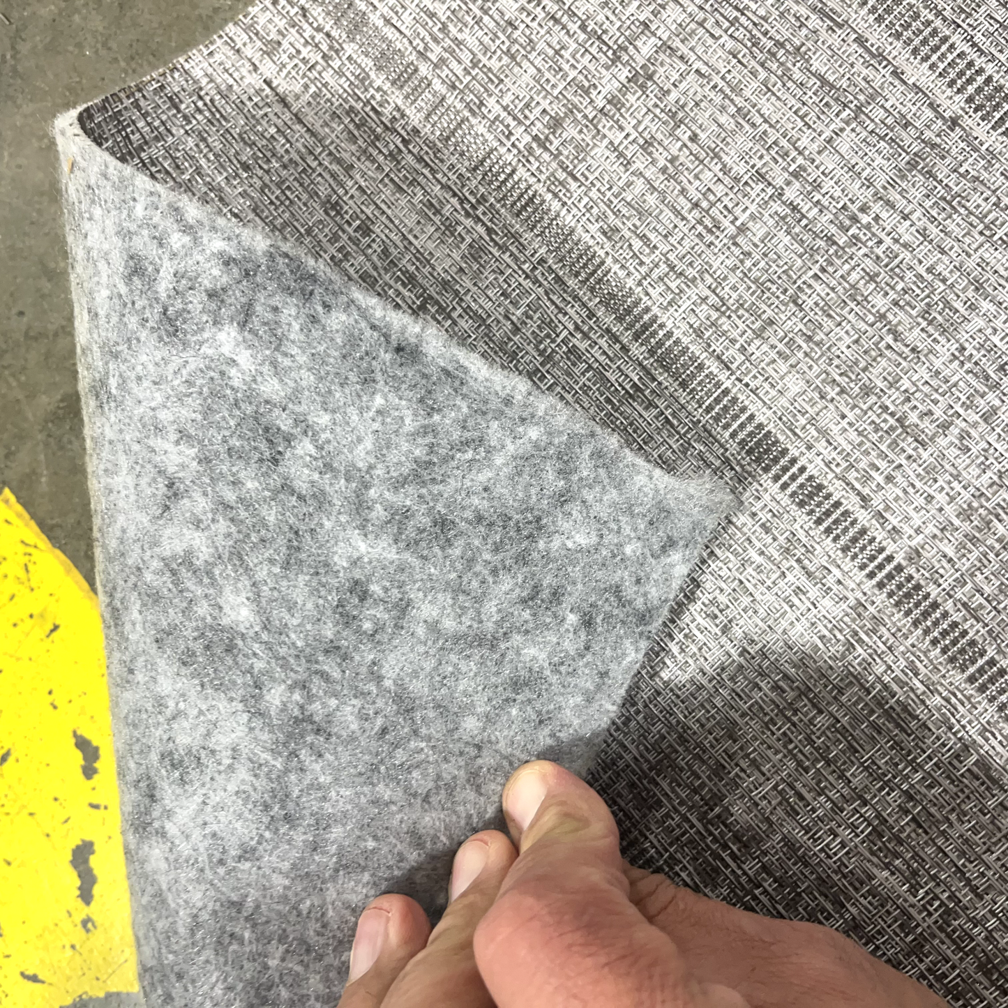 Woven Vinyl Flooring | Sawtooth - L-80043468 | 8'6" Width | Choose Your Length