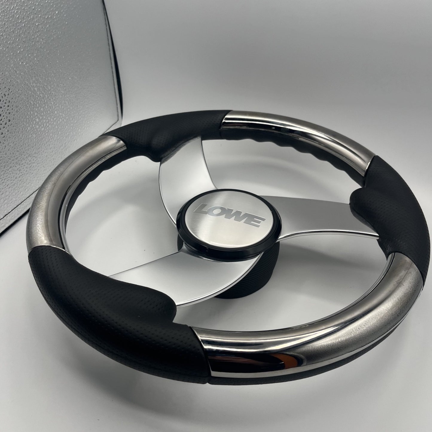 Model M533 Boat Steering Wheel Polished Alum Spoke | Lowe