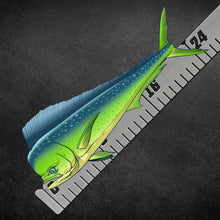 reFLEX | 36" Fish Ruler for Boats | Phoenix Grey over Aphotic Black - Routered