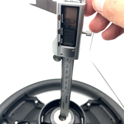 Collina Black Golf Cart Steering Wheel fits YAMAHA carts