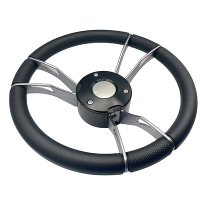 Gussi Italia 931 Marine Steering Wheel (Gray) - Keyed ONLY