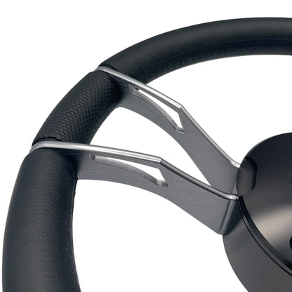 Gussi Italia 931 Marine Steering Wheel (Gray) - Keyed ONLY