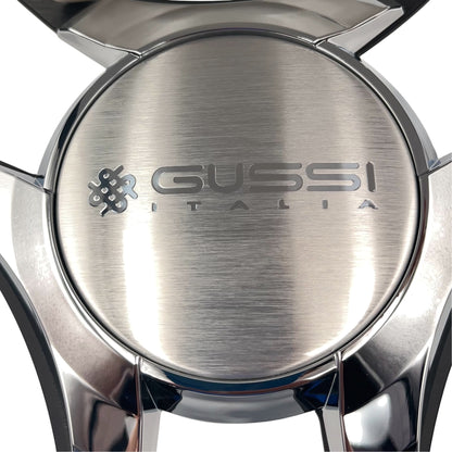 Malera Boat Steering Wheel Black Spokes | Gussi Star Chrome Style