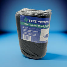 Syntec 8" x 12' Black Trailer Bunk Carpeting for Boat Trailers - 16oz