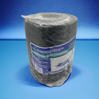 Syntec 8" x 12' Charcoal Trailer Bunk Carpeting for Boat Trailers - 16oz